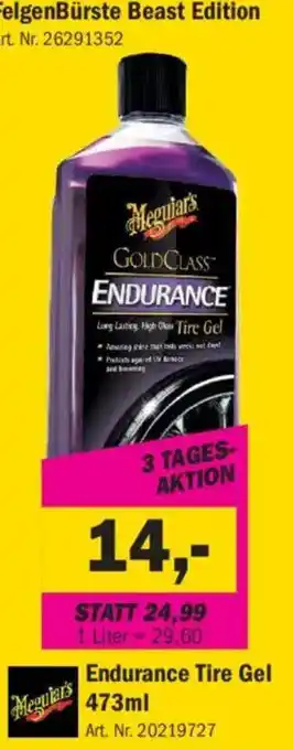 Meguiar's GoldClass Endurance Tire Gel