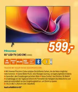 Expert Hisense 65" LED-TV (163 CM) 65A6Q Angebot