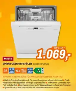 Expert Miele Einbau-Geschirrspüler G581SCI ActivePlus Angebot