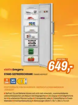 Expert elektra bregenz STAND-GEFRIERSCHRANK Angebot