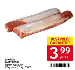 Transgourmet Schwein Karreerose Angebot