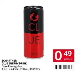Transgourmet Schartner Clue Energy Drink Angebot