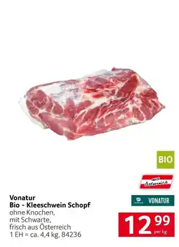 Transgourmet Vonatur Bio - Kleeschwein Schopf Angebot