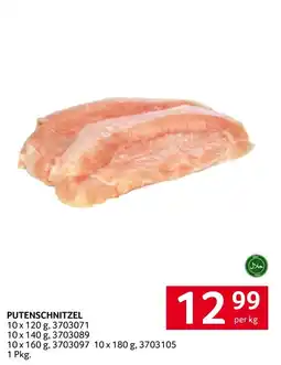 Transgourmet Putenschnitzel Angebot