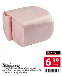 Transgourmet Quality Meisterschinken Angebot