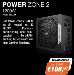 e-tec Power Zone 2 1200W Angebot
