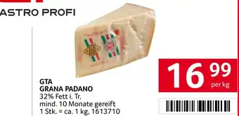Transgourmet GTA Grana Padano Angebot