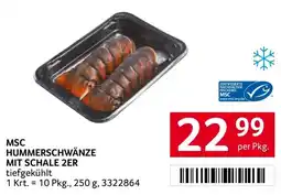 Transgourmet MSC Hummerschwänze mit Schale Angebot