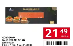 Transgourmet Fjordgold Räucherlachs geschnitten Angebot