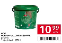 Transgourmet Hügli Ochsenbuillon Rindssuppe Angebot