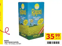 Transgourmet Rapso 100% reines Rapsöl Angebot