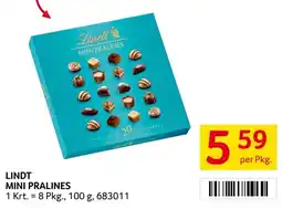 Transgourmet Lindt Mini Pralines Angebot