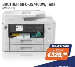 e-tec Brother MFC-J5740DW, Tinte Angebot
