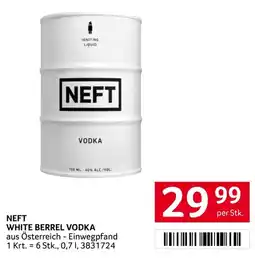 Transgourmet Neft White Berrel Vodka Angebot