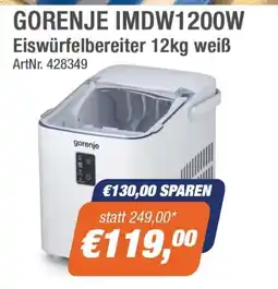 e-tec Gorenje IMDW1200W Eiswürfelbereiter Angebot