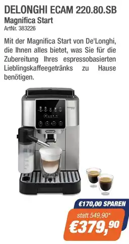 e-tec De'Longhi Magnifica Start Angebot