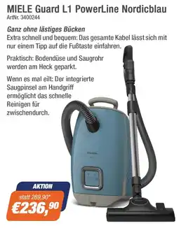 e-tec MIELE Guard L1 PowerLine Nordicblau Angebot