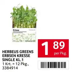 Transgourmet Herbeus Greens Erbsen Kresse Angebot