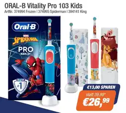 e-tec Oral-B Vitality Pro 103 Kids Angebot