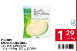Transgourmet Pinguin Knoblauchwürfel Angebot