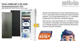 e-tec SILVA-HOMELINE G-KS 2296 Getränkekühlschrank Angebot