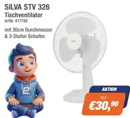 e-tec SILVA STV 326 Tischventilator Angebot