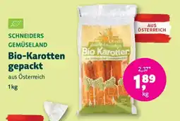 Denn's Biomarkt Bio-Karotten gepackt Angebot