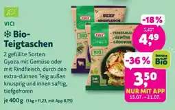 Denn's Biomarkt Vici Bio-Teigtaschen Angebot
