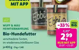 Denn's Biomarkt Bio-Hundefutter Angebot