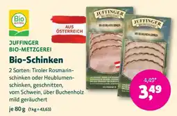 Denn's Biomarkt Juffinger Bio-Schinken Angebot