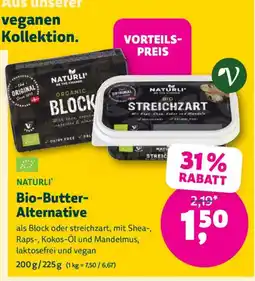 Denn's Biomarkt Naturli' Bio-Butter-Alternative Angebot