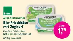 Denn's Biomarkt Andechser Natur Bio-Frischkäse mit Joghurt Angebot