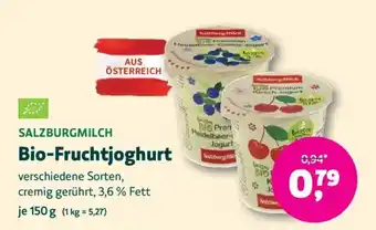 Salzburgmilch Bio-Fruchtjoghurt