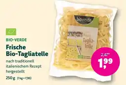 Denn's Biomarkt BIO-VERDE Frische Bio-Tagliatelle Angebot