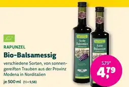 Denn's Biomarkt Rapunzel Bio-Balsamessig Angebot