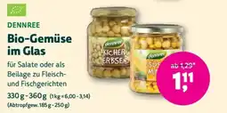 Denn's Biomarkt Dennree Bio-Gemüse im Glas Angebot