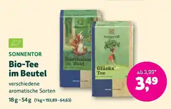 Denn's Biomarkt Sonnentor Bio-Tee im Beutel Angebot