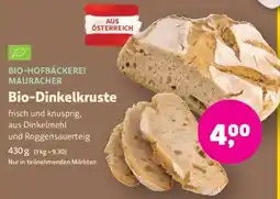 Denn's Biomarkt Bio-Hofbäckerei Mauracher Bio-Dinkelkruste Angebot