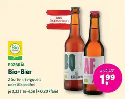 Denn's Biomarkt Erzbräu Bio-Bier Angebot