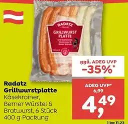 ADEG Radatz Grillwurstplatte Angebot