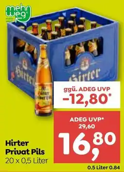 ADEG Hirter Privat Pils Angebot