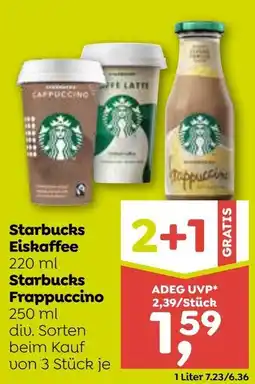 ADEG Starbucks Eiskaffee Angebot