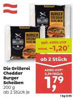 ADEG Die Grillerei Cheddar Burger Scheiben Angebot