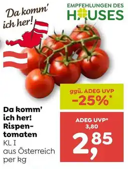 ADEG Rispen-tomaten Angebot