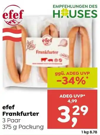ADEG efef Frankfurter Angebot