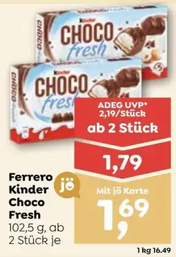ADEG Ferrero Kinder Choco Fresh Angebot