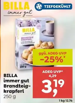 ADEG BILLA immer gut Brandteig-krapferl Angebot