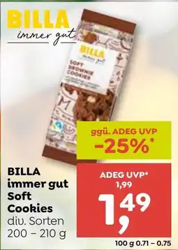 ADEG Billa Soft Cookies Angebot