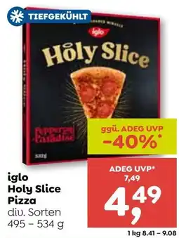 ADEG iglo Holy Slice Pizza Angebot