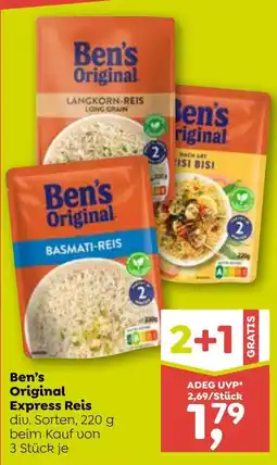 ADEG Ben's Original Express Reis Angebot